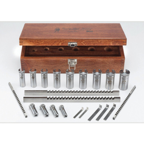 17 Pc. No. 70 Metric Broach Set