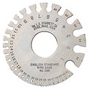 Wire &amp; Sheet Metal Gages